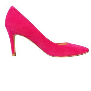 LK Bennett Floret pumps, party pink suede, 3" heels, Size US 9